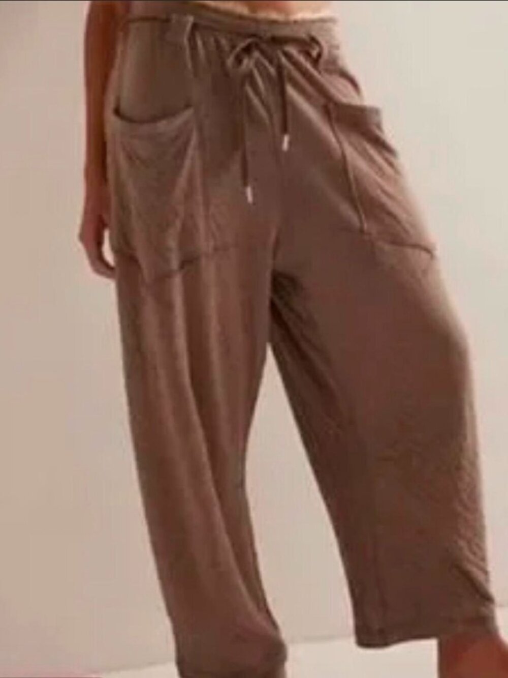 Intimately by Free People Wait a Minute Barrel Pants NWOT